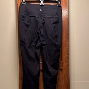 Lululemon Black Leggings - Waist 26”